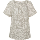 MARTA DU CHATEAU Marta du Chateau dam topp MdcLuciana 26136 Top Beige
