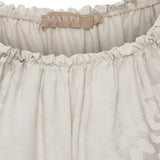 MARTA DU CHATEAU Marta du Chateau dam topp MdcLuciana 26136 Leo Top Beige