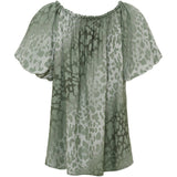 MARTA DU CHATEAU Marta du Chateau dam topp MdcLuciana 26136 Leo Top Military