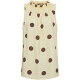 MARTA DU CHATEAU Marta du Chateau dam topp MdcLucina 2319 Top Yellow