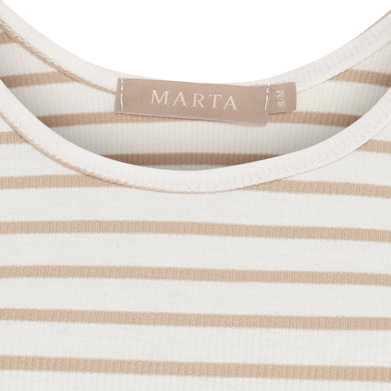 MARTA DU CHATEAU Marta du Chateau dam topp MdcMarina 2499/B Top Fango