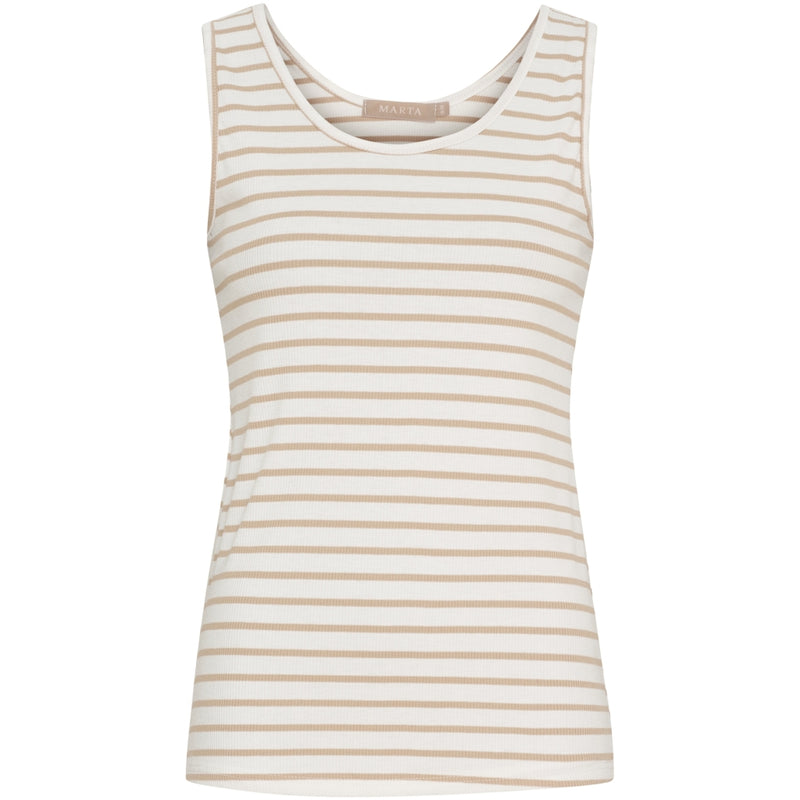 MARTA DU CHATEAU Marta du Chateau dam topp MdcMarina 2499/B Top Fango