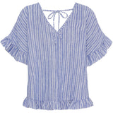 MARTA DU CHATEAU Marta du Chateau dam topp MdcMatilda 8464 Top Blue Jeans