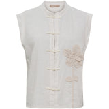 MARTA DU CHATEAU Marta du Chateau dam topp MdcOlina 202642 Top Beige