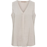MARTA DU CHATEAU Marta du Chateau dam topp MdcOpaline 68332M Top Beige31