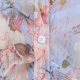 MARTA DU CHATEAU Marta du Chateau dam topp MdcRaya 7284 Shirt Celeste
