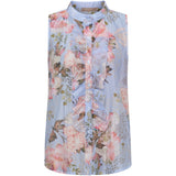 MARTA DU CHATEAU Marta du Chateau dam topp MdcRaya 7284 Shirt Celeste