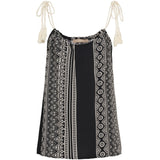 MARTA DU CHATEAU Marta du Chateau dam topp MdcTanya 258620 Top Black/WhiteMC1488