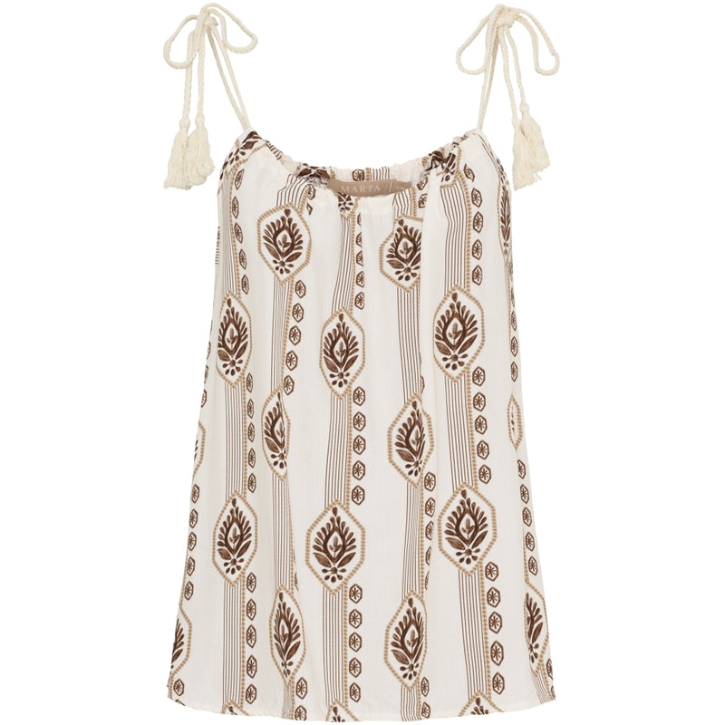MARTA DU CHATEAU Marta du Chateau dam topp MdcTanya 258620 Top Moro/BeigeXof3986