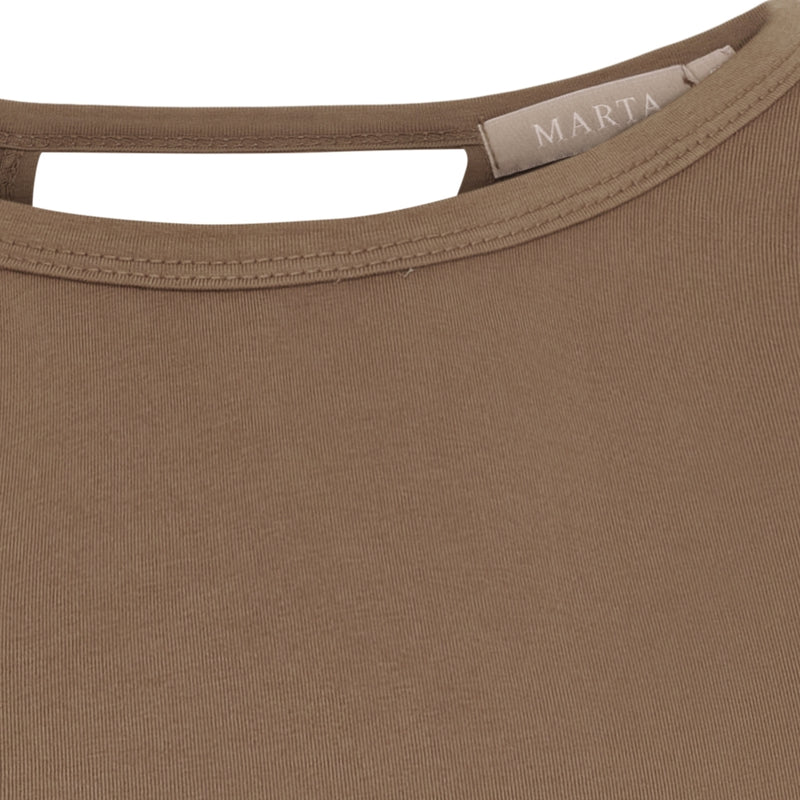MARTA DU CHATEAU Marta du Chateau dam topp MdcTinka 258635 Top Dark Camelo