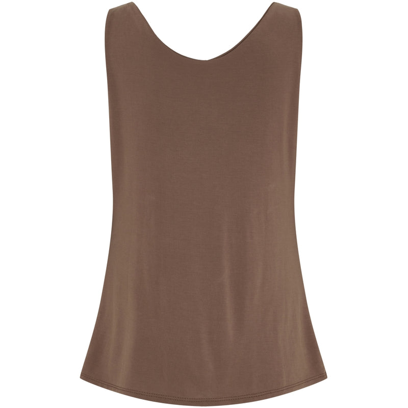 MARTA DU CHATEAU Marta du Chateau dam topp MdcVeronika 82107 Top Brown
