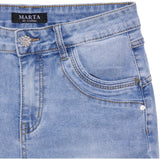 MARTA DU CHATEAU Marta du Chateau dam trosor MdcAnnemarie MDC171-PC26157 Knickers Denim