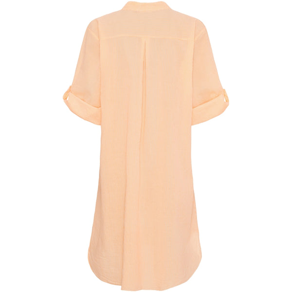 MARTA DU CHATEAU Marta du Chateau dam tunika MdcTine 1665-25 Tunica Strong Orange Stripe