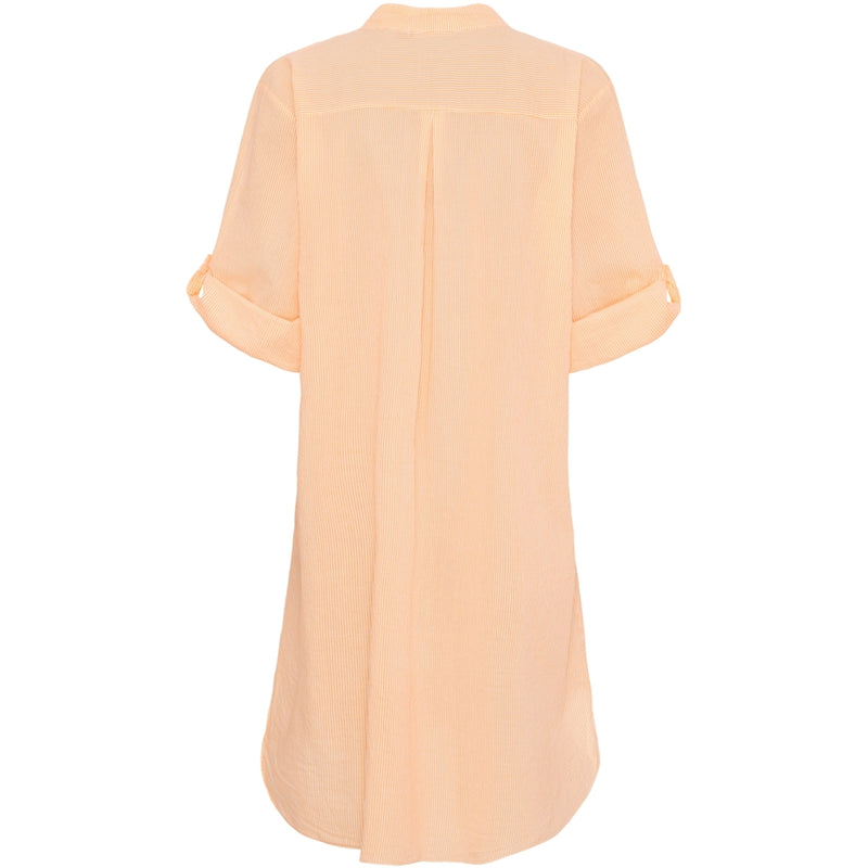 MARTA DU CHATEAU Marta du Chateau dam tunika MdcTine 1665-25 Tunica Strong Orange Stripe
