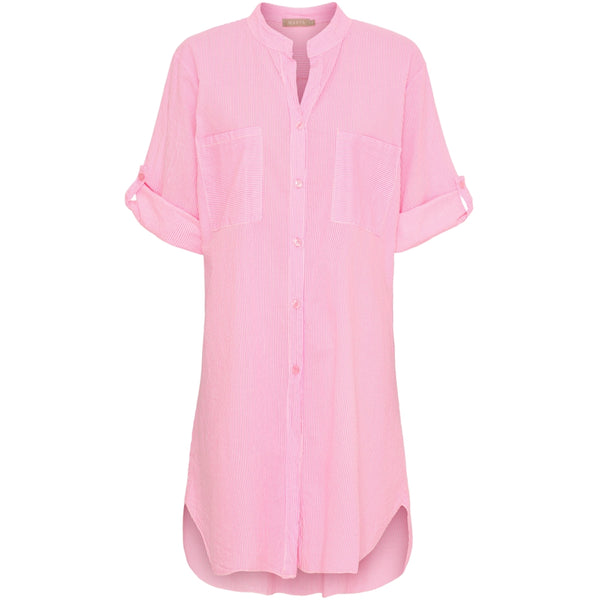 MARTA DU CHATEAU Marta du Chateau dam tunika MdcTine 1665-25 Tunica Strong Pink Stripe