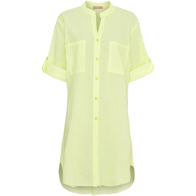 MARTA DU CHATEAU Marta du Chateau dam tunika MdcTine 1665-25 Tunica Strong Yellow Stripe