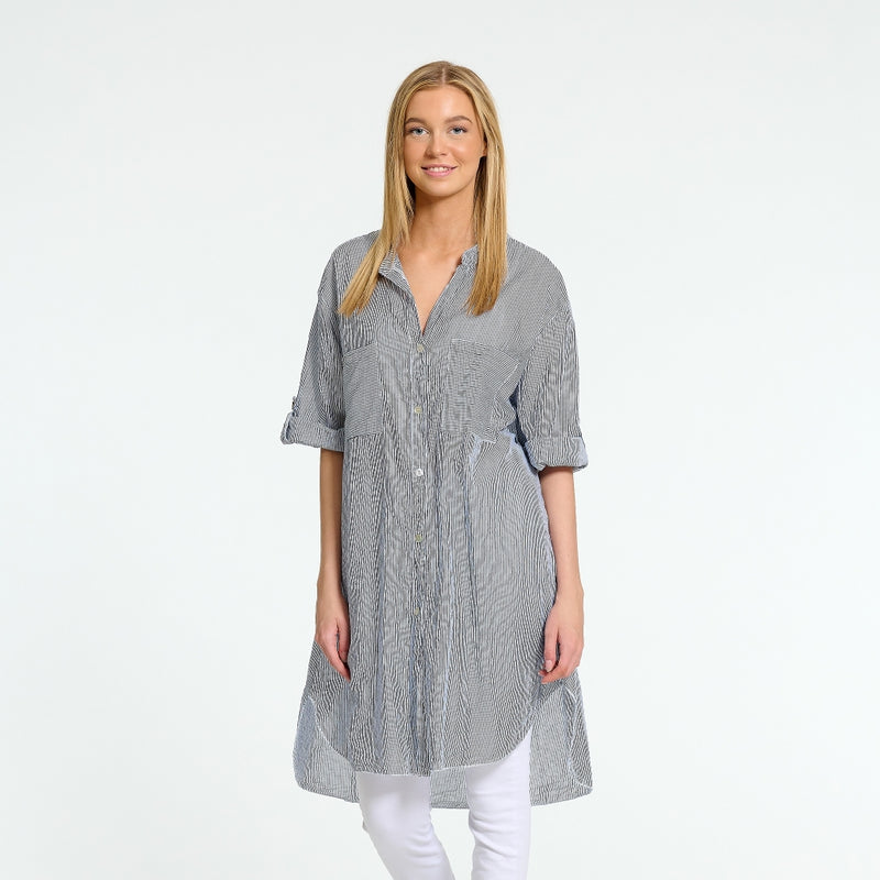 MARTA DU CHATEAU Marta du Chateau dam tunika MdcTine 1665-25 Tunica White/Blue