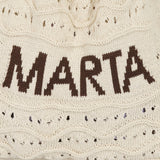 MARTA DU CHATEAU Marta du Chateau dam väska MdcLilja KN8130 Bag Beige/Moro
