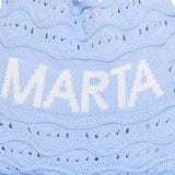 MARTA DU CHATEAU Marta du Chateau dam väska MdcLilja KN8130 Bag Celeste