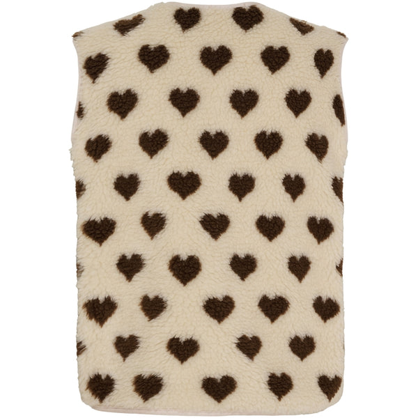 MARTA DU CHATEAU Marta du Chateau dam väst MdcDahlia 25710 Vest Cream/Moro