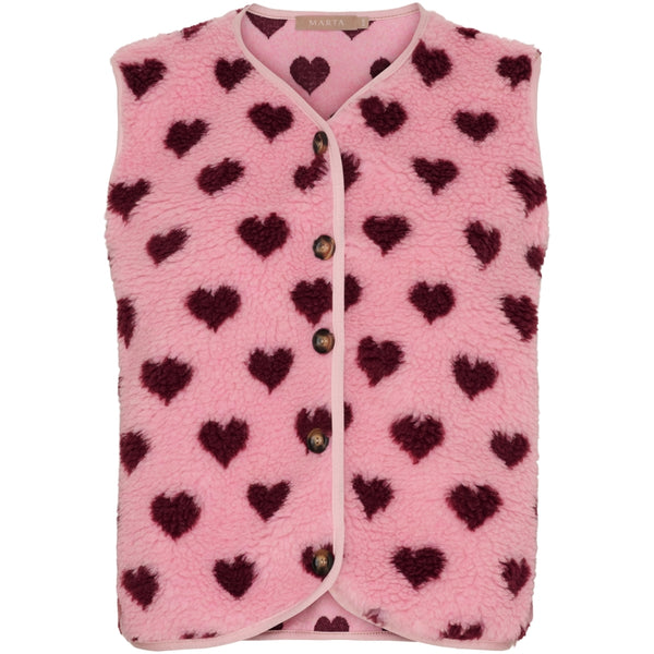 MARTA DU CHATEAU Marta du Chateau dam väst MdcDahlia 25710 Vest Rosa/Bordeaux