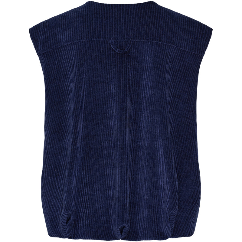 MARTA DU CHATEAU Marta du Chateau dam väst MdcFreya 55009 Vest BlueNavy1