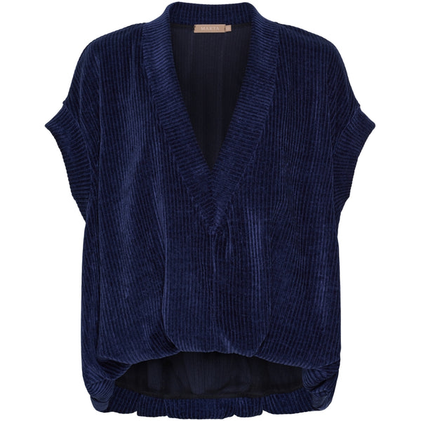 MARTA DU CHATEAU Marta du Chateau dam väst MdcIsla 55080 Vest BlueNavy1