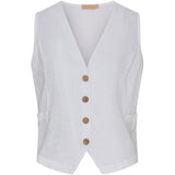 MARTA DU CHATEAU Marta du Chateau dam väst MdcKatarine 86331 Vest White