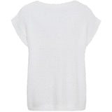 MARTA DU CHATEAU Marta du Chateau dam väst MdcLaya 8039 Knit Vest White