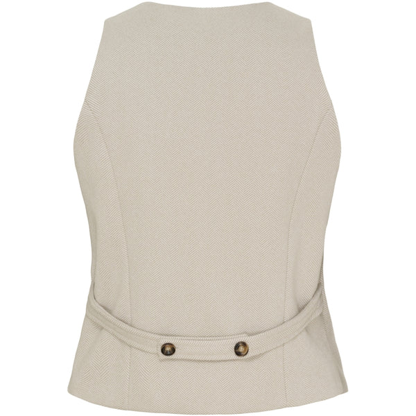 MARTA DU CHATEAU Marta du Chateau dam väst MdcRainey 248469 Vest Beige1