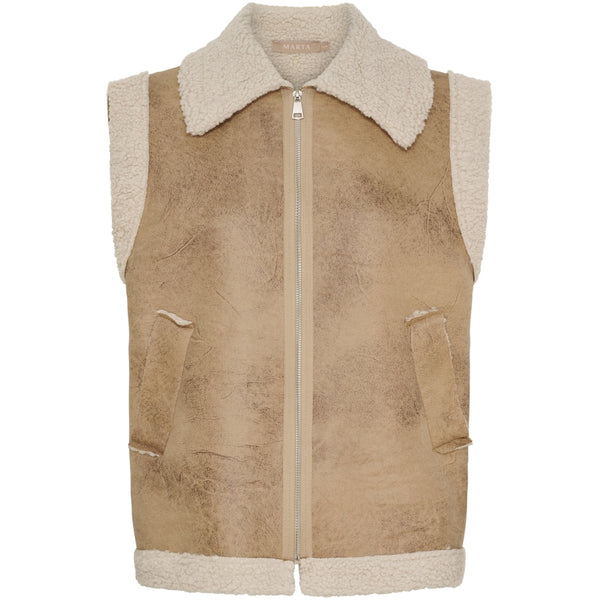 MARTA DU CHATEAU Marta du Chateau dam väst MdcValley 248347 Vest Beige8