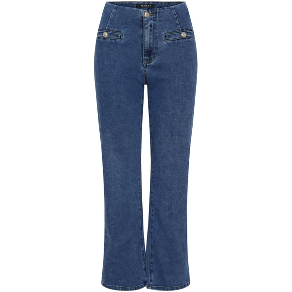 MARTA DU CHATEAU Marta du Chateau dam jeans MdcAgustina Mdc172-26181 Jeans Dark Blue Denim