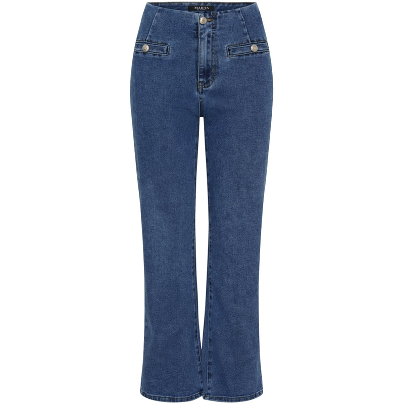 MARTA DU CHATEAU Marta du Chateau dam jeans MdcAgustina Mdc172-26181 Jeans Dark Blue Denim