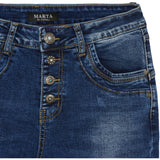 MARTA DU CHATEAU Marta du Chateau dam jeans MdcAna Mdc176-26164 Jeans Dark Blue Denim
