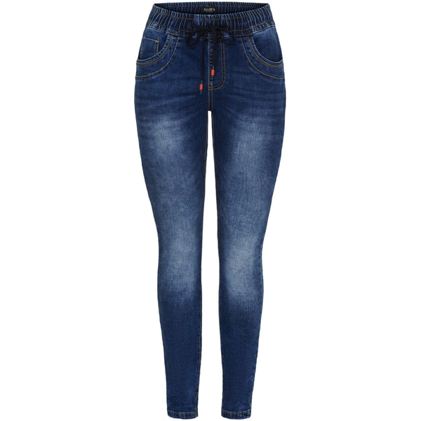 MARTA DU CHATEAU Marta du Chateau dam byxor MdcArcelia Mdc177-26174 Jeans Dark Blue Denim