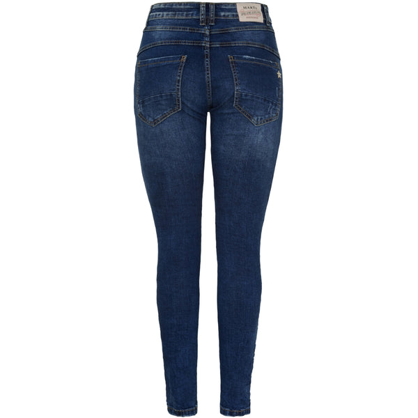 MARTA DU CHATEAU Marta du Chateau dam jeans MdcAzmina Mdc178-26165 Jeans Dark Blue Denim