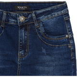 MARTA DU CHATEAU Marta du Chateau dam jeans MdcAzmina Mdc178-26165 Jeans Dark Blue Denim