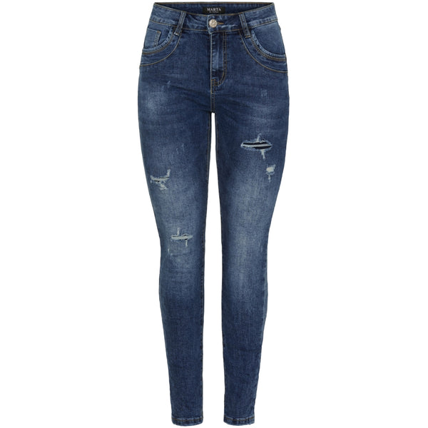 MARTA DU CHATEAU Marta du Chateau dam jeans MdcCamila Mdc179-26167 Jeans Dark Blue Denim