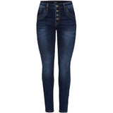 MARTA DU CHATEAU Marta du Chateau dam jeans MdcCarina Mdc180-2586 Jeans Dark Blue Denim