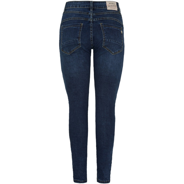 MARTA DU CHATEAU Marta du Chateau dam byxor MdcChristabel Mdc182-26193 Jeans Dark Blue Denim