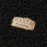 MARTA DU CHATEAU Marta du Chateau dam keps MdcLulu T-0051 Hats Black