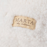 MARTA DU CHATEAU Marta du Chateau dam keps MdcLulu T-0051 Hats Offwhite