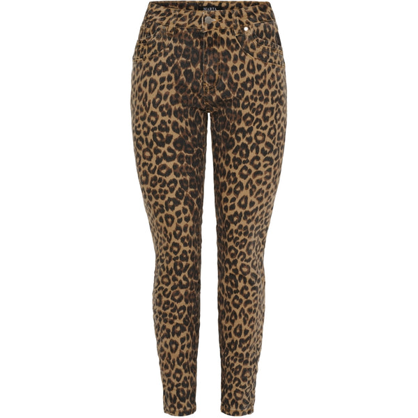 MARTA DU CHATEAU Marta du Chateau dame jeans MdcSilva MDC195-8174 Jeans Leopard