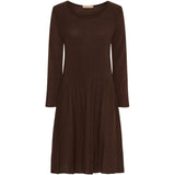MARTA DU CHATEAU Marta du Chateau dam klänning MdcSally 20270 Dress Brown Washed