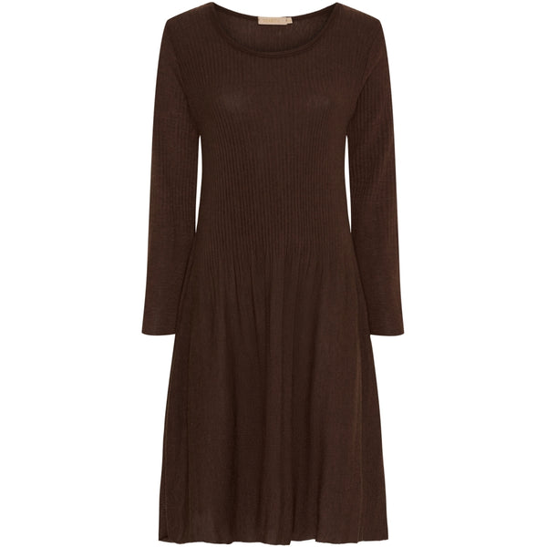 MARTA DU CHATEAU Marta du Chateau dam klänning MdcSally 20270 Dress Brown Washed