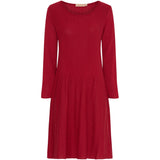MARTA DU CHATEAU Marta du Chateau dam klänning MdcSally 20270 Dress Red Washed