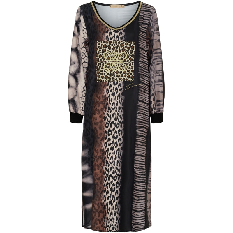 MARTA DU CHATEAU Marta du Chateau dam klänning MdcSuzanne 3227 Dress Nero