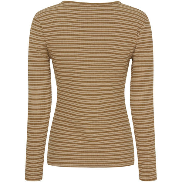 MARTA DU CHATEAU Marta du Chateau dam blus MdcNoemie 6546 T-shirt Camello/Beige