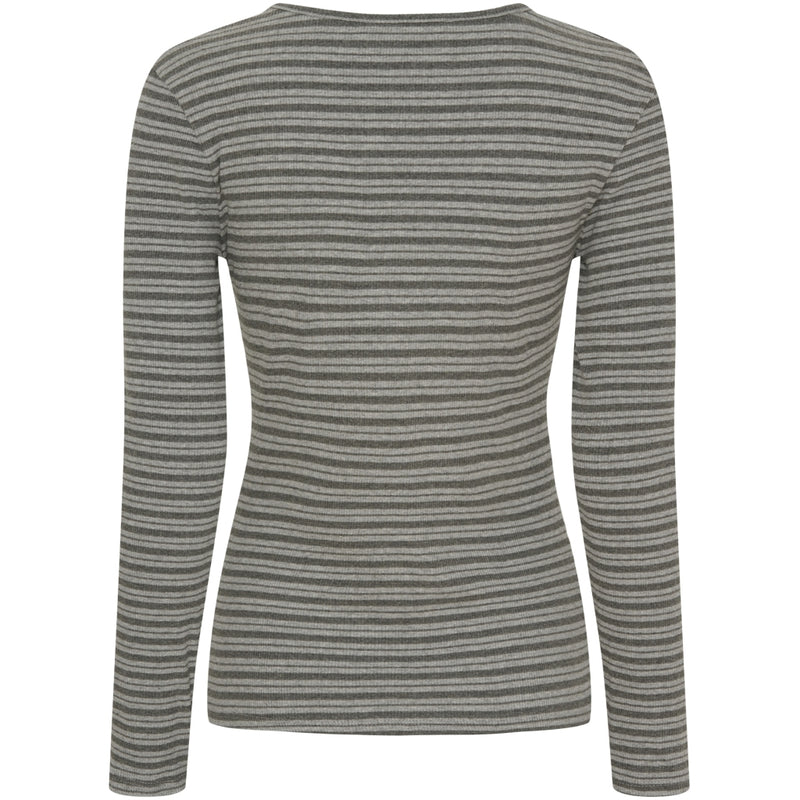 MARTA DU CHATEAU Marta du Chateau dam blus MdcNoemie 6546 T-shirt Melange50/Melange10