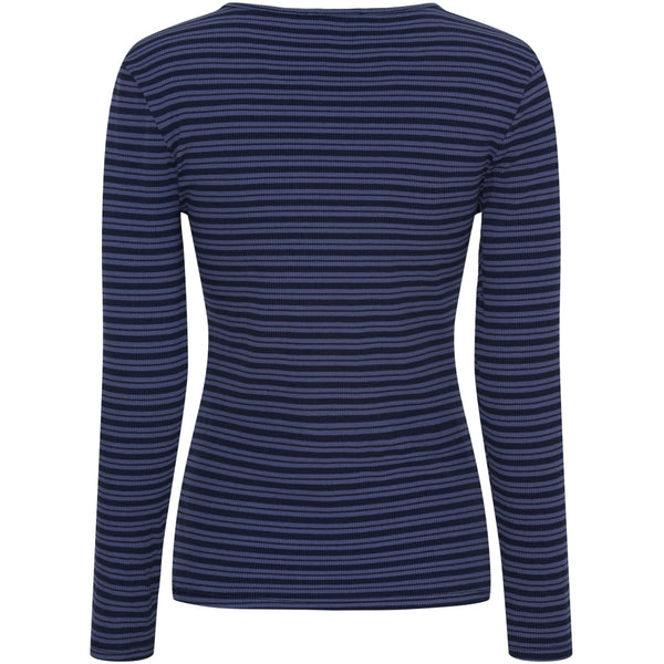 MARTA DU CHATEAU Marta du Chateau dam blus MdcNoemie 6546 T-shirt Notte/Fiordo